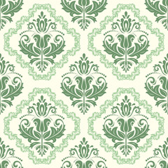 Damask Seamless Vector Pattern