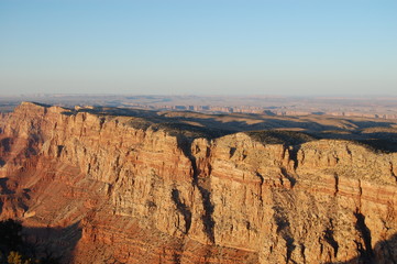 Grand Canyon South Rim at Sunset in March