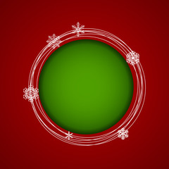 Abstract Christmas and New Year Background. Vector Illustration