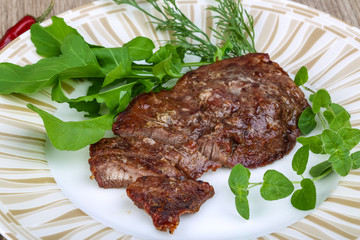 Roasted beef