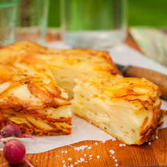 Layered Potato Bake