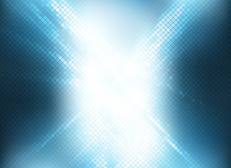 blue white mosaic background light soft background for design 