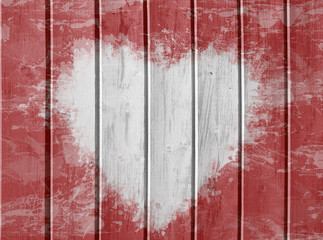 red boards background