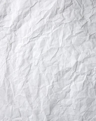 Crumpled paper texture background.