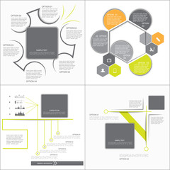 Four templates for your presentation