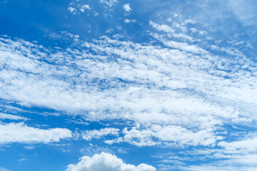 Blue sky with cloud