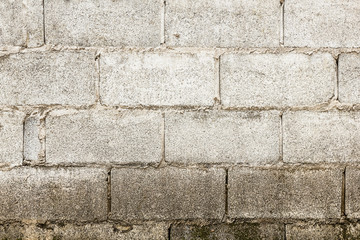 Old vintage brick wall for background