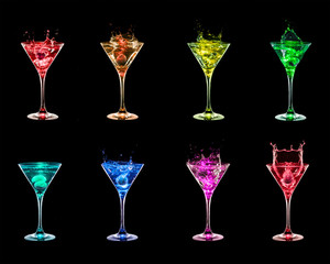 Large cocktail collection
