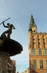 Gdańsk Neptun - obrazy, fototapety, plakaty