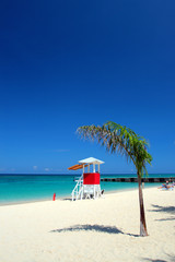 Doctor's Cave Beach Club, Montego Bay, Jamaica..