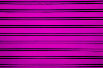 Pink steel roller shutter door background ( garage door with hor