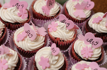 Vintage cupcakes