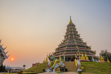 Temple wat hyua pla kang (Chinese temple) Chiang Rai