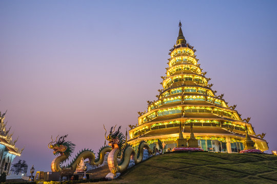 Temple Wat Hyua Pla Kang (Chinese Temple) Chiang Rai