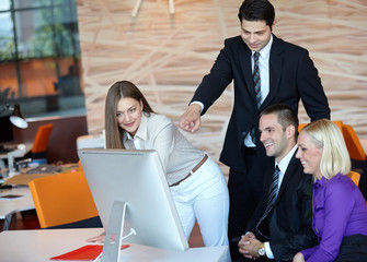 business partners discussing