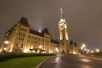 Fototapeta na wymiar Parliament Building, Ottawa, Canada