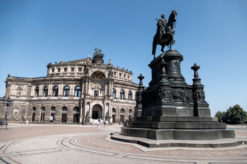 Fototapeta premium Dresden, Deutschland, Semperoper