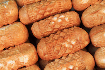 czech cheese background