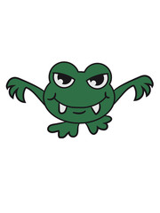 Jumping frog monster evil alien extraterrestrial