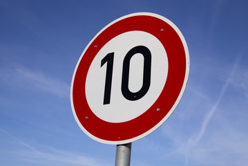 Verkehrszeichen in Hamburg, Deutschland