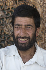 Fototapeta premium Portrait indian muslim man