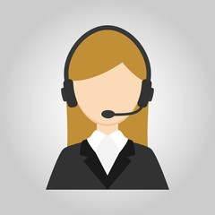 Call center. Women call center. Help desk. Operator. Support 24