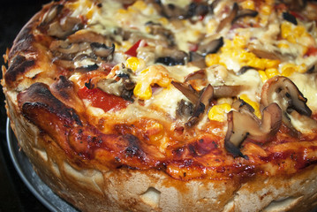 Köstlicher Pizza Kuchen