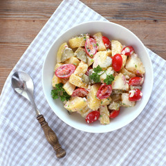 German traditional potato salad