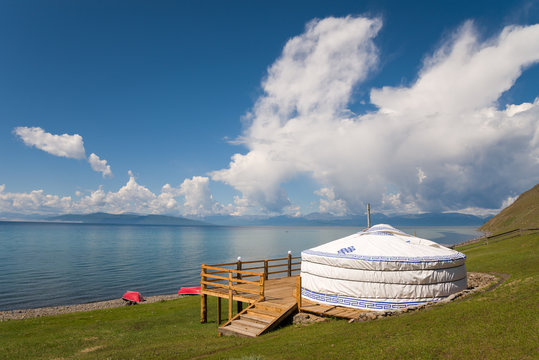 Yurt on Lake Khovsgol