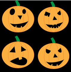 Halloween pumpkins