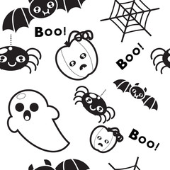 seamless pattern for decoration Halloween