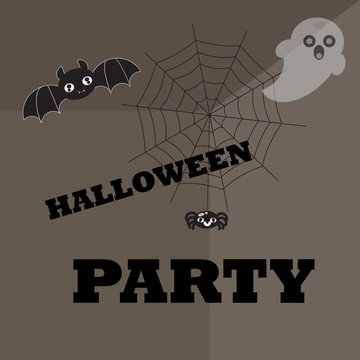 Halloween poster, background