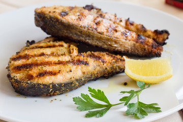 Grilled Salmon