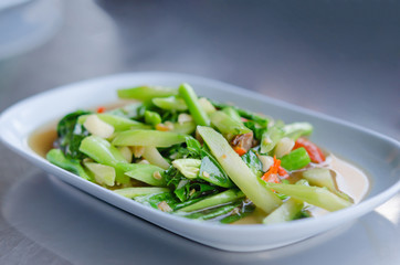 Stir fried kaled