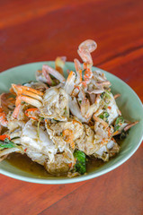 Stir fried Crab