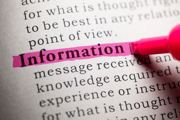information