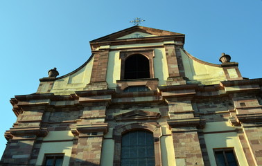 Fototapeta na wymiar Universitätskirche in Freiburg