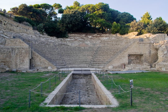 The archaeological and nature Park of Pausilypon, Naples