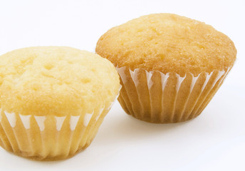 two cupcakes