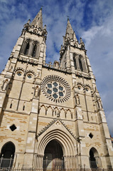 Fototapeta na wymiar Moulins, la cattedrale- Alvernia, Francia