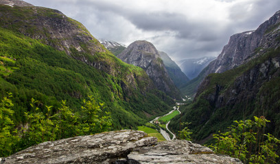 Stalheim pass in Norway