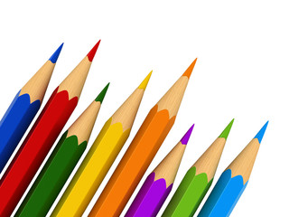 Fototapeta premium Colour pencils