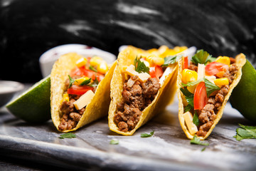 Delicious tacos