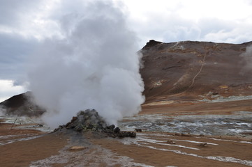 Hochtemperaturgebiet Namaskard, Island