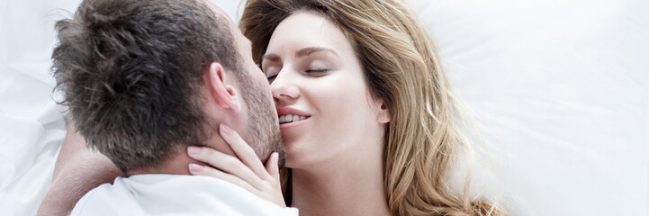 Obraz premium Happy morning with loved one