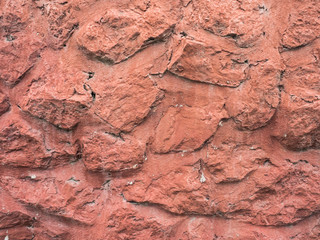 orange brick wall background