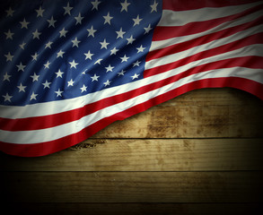 Obraz premium American flag