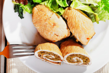 Turkey roulade