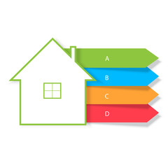 Real estate construction infographics.