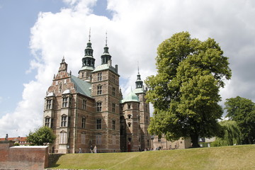 Fototapeta na wymiar Château de Rosenborg à Copenhague, Danemark 